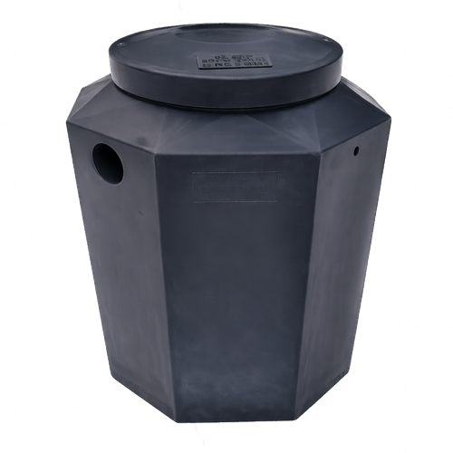 R100 - Station de pompage et réservoir de 100 gallons.